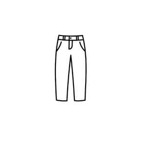 Pants Stretch Slacks with Zipper Fly and Pockets, Medium, Blue