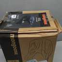 Mongoose Title Full Face Helmet, Youth Large, Durable ABS Shell, Chin Guard, Full Coverage Padding, Vents for Airflow, Pivoting Visor, Goggle Strap Channel, BMX and Mountain Bike Helmet for Youth