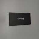 SHIELDON Case for iPhone 15 6.1", Genuine Leather Magnetic Wireless Charging Slim Fit Elegant Non-Slip Shockproof Protective Phone Case Cover with Metal Buttons Compatible with iPhone 15 2023 - Black