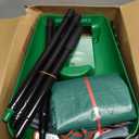 Gardzen Rake for Leaves and Hand Scoops Set, 67 inch Adjustable Long Handle, Crack Resistant Modified PE Rake & Scoops, Comes with Wrist Pads, 72 Gallon Bag, Gloves