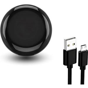 Yitouniu Tuya Smart WiFi IR Remote Control for TV DVD Air Conditioner AUD,All in One Infrared Universal Remote Controller,Compatible with Alexa Google Home (Black IR)