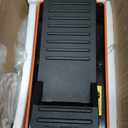 VEVOR Air Hydraulic Pump, 10,000 PSI 1/2 Gal Reservoir, NPT 3/8" Oil Outlet, NPT 1/4" Inlet, 6.6 ft Pipe, Foot Actuated Hydraulic Pump Air Treadle for Auto Body Frame Machines and Pulling Post, Orange