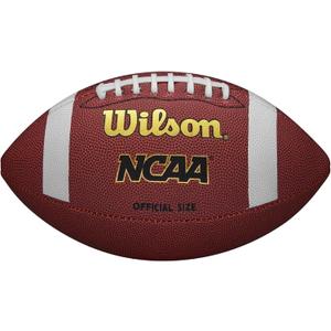 Wilson NCAA Composite Football - Official Size, Brown, 1