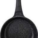 D&W Nonstick Skillets and Pans, Deane White - DW Cookeware - D&W - D and W, skillets, sauce pans, pots and more. (Black/Black, 9.5""), DWpnspts324
