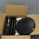 Metal Coat Rack Stand with Natural Marble Base, Modern Coat Rack Freestanding, 360Rotary Coat Racks with 14 Hooks, Heavy Duty Coat Hall Tree Hanger Stand for Entryway, Office