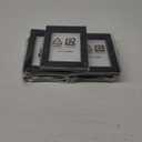Amazon Basics Rectangular Photo Picture Frame, 6 x 4 inches, Pack of 5, Black