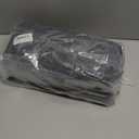 SOUJAP 3 Rolls 10 Yards 24 Row Acrylic Rhinestone Ribbon, 4.7 inch Silver Diamond Mesh, Bling Wrap for DIY Crafting Making Decorations Party