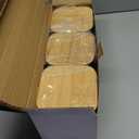 Juvale Coffee Tea Sugar Container Set - Black Iron Square, 3 Pack, 48 oz Each - Coffee Bean Storage & Sugar Storage - Countertop Kitchen Canisters with Tight Seal Lids