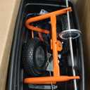 Agri-Fab 45-0547 185 lb. Tow-Behind Lawn & Garden Broadcast Spreader for Seed,Fertilizer,Salt,Ice Melt; Easy to use Flow Control from Seat of Riding Lawn Mower
