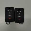 TANDRIVE 5-Button Key Fob Cover for Jeep 2025 2026 Grand Cherokee Wagoneer, Silicone, 2-Pack, Black