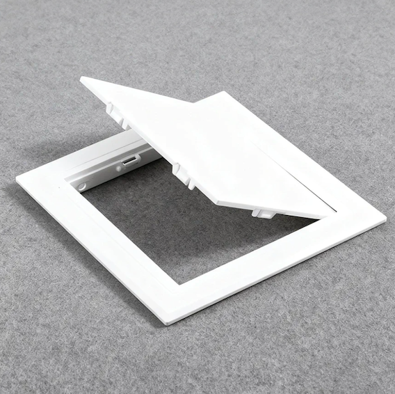 150x150 200x200 Access Panel for Ceiling HVAC/Sprinkler Set Setups, Easy Install Attic/Bedroom/Hotel Access Door, Inspection Access Door (100x100mm) (4x4in)