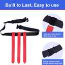 Flag Football Belts, 14 Player Flag Football Set with 42 Flags for Kids Youth and Adults Training Equipment