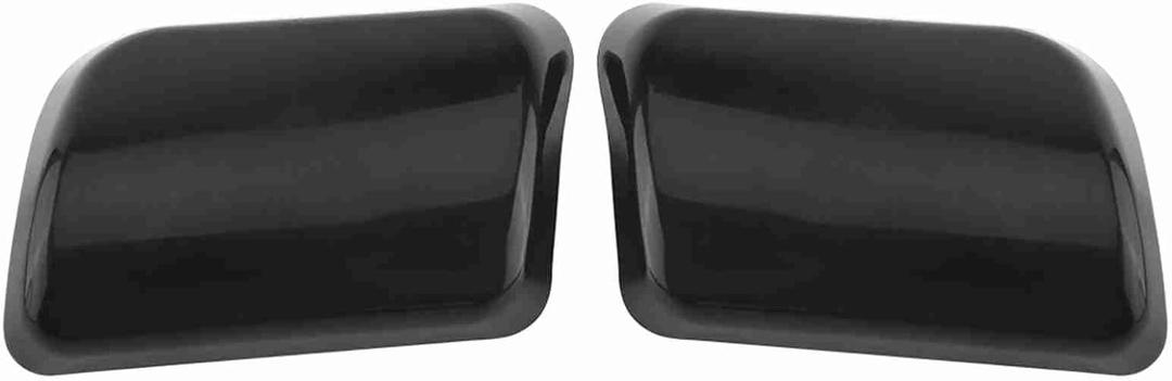 Headlight Washer Cover 1 Pair Font Bumper Headlight Washer Nozzle Cover Compatible with XC90 2003 2004 2005 2006 OEM 30698209 30698208