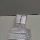 Qeirudu 50 Pack 3.5 oz Mini Dessert Cups with Lids and Spoons - Parfait Cups with Lids Plastic Square Shooter Cups for Party Appetizers Pudding Mousse Triffle