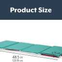 Children's Factory Toddler Nap Mats, Hand-Washable Soft Nap Mat with Pillow for Preschool and Daycare, Red and Green, Set of 10