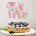 Proud of You Cake Topper Cake topper senior high school university postgraduate Graduation cake topper Cake decorations for boys and girls graduation supplies