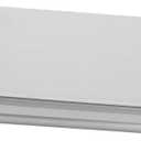 GLEAVI Flat Aluminum Alloy Blank Name Plate Holder for Office Home Commercial Use Wall Mount Sign Holder for Name Tags Vertical Display