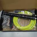M MINGLE Pressure Washer Hose and Gun Kit, 25 FT Power Washer Hose with 5 Nozzle Tips and M22-14mm Fitting, Replacement for Ryobi, Simpson, Craftsman