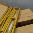 Wokceer Wedding Arch Backdrop Stand and Cover Set of 2 Metal Arch Stand with Arch Cover Ivory 7.2FT, 6FT for Birthday Party Wedding Ceremony Bridal Baby Shower Event Decor