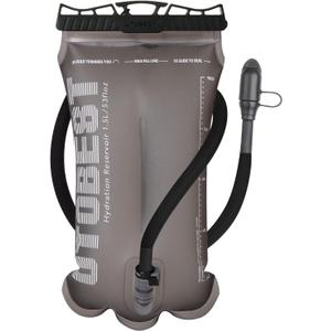 Hydration Bladder,TPU Water Bladder,Water Bladder for Hiking Backpack,BPA Free,Wide Opening,Leak-Proof,Water Reservoir for Hiking Cycling Camping Running (Coffee-1.5L)