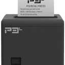 Custom America P3L Thermal Receipt Printer | USB, Serial & Ethernet | 200mm/s High-Speed | 203 Dpi | Auto Cutter | 80/58mm Paper | Windows, Linux, Android, iOS Compatible