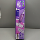 Swiffer PowerMop Multi-Surface Mop Kit for Floor Cleaning, Includes PowerMop, 2 Mopping Pad Refills, 1 Cleaning Solution with Fresh Scent and 2 Batteries (Purple and White)