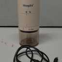 Mongdio Portable Electric Coffee Bean Grinder with 38 Adjustable Settings, Rechargeable Coffee Grinders for Home Use, Coffee Grinder for Travel - White