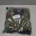 Ficerd 3 Pack Women's Short Sleeve Cotton T-Shirts V Neck Ribbed Slim Fit Tops Ladies' Casual Summer Basic Tee (Medium, Black, Light Gray, Army Green)