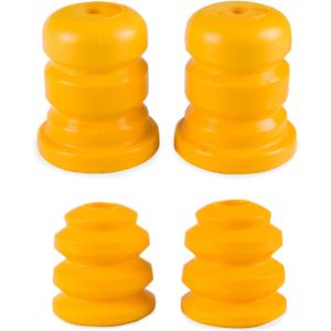 Two Control Arm Bumpers and Two Control Rear Axle Bumpers Replace 15153958 905-208 15039397 Compatible with Chevy Suburban Avalanche GMC Yukon Bump stopo