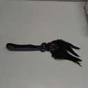 Women flapper feather headband for 1920s theme party Gatsby Headpiece for 20S Party (Black Crystal,Black Feather)