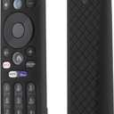 LEFXMOPHY Silicone Cover for Xumo TV MG3-R34010 PR1 Remote Case (Not for XR100, PR3), for Pioneer Xfinity Spectrum Element 764f0000100 Remote Control Black Sleeve