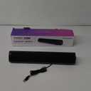 Computer Speakers for Desktop PC, Gaming PC Sound Bar, Plug and Play - USB Power with 3.5mm Audio, RGB Gradient Lighting, One-knob Control, for Computers/Laptops/Monitors