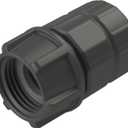 2-Pack Orbit Push-Fit 5/8 in. Plastic Threaded Female Hose Mender (2)
