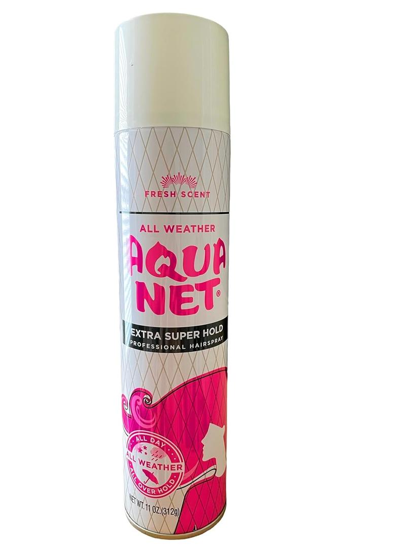 Aqua Net Aerosol Hair Spray Extra Super Hold 11 Oz. - Pack of 1