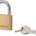 THIRARD Type-1 Brass Padlock  Heavy-Duty, Weatherproof Security Lock with Reinforced Pin Mechanism  Keyed Alike for Sheds, Lockers, Gates & More  Durable, Corrosion-Resistant, Single Pack (50mm, 1.97")