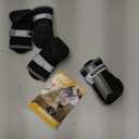 Dimicoo Water-Resistant Dog Boots for Medium Large Dogs,Non-Slip Dog Shoes for Winter Snow,Lightweight Paw Protector for Cold Pavement,Soft Dog Booties for Outdoor Walking Indoor Hardfloors (L ( Insole Width 2.6" ) for 44~66lb)