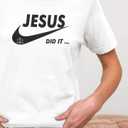Jesus Did It He is Risen T-Shirt L