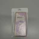 Slim Case for Samsung Galaxy A13 5G, Shiny IMD Marble Pattern Fashion Case for Girls,Camera Lens and Screen Protection Cover for Galaxy A13 5G,YBDD Purple