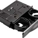 New Upgrade YC3Z2513560CAD Dashboard Cup Holder Replacement Compatible with 1999-2004 F250 F350 F450 F550 Super Duty, 2000-2004 Excursion Console Cup Holder Graphite Gray, Durable Materials