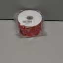 2 1/2 Inch Red Velvet Wired Ribbon  Double-Sided Gold Metallic and Red Velvet Craft Fabric Ribbon, Perfect for Christmas Bows, Gift Wrapping, Home Dcor, 10 Yards/Roll