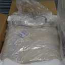 CINSARY 25" Retro White Farmhouse Jar Table Lamps Set of 2, 3 Way Touch Control Rustic Bedside Lamps with USB A+C Ports & AC Outlet, Pot Nightstand Lamps for Bedroom Living Room (LED Bulbs Included)