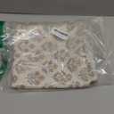 Brown Grey Gray Floral Block Print Pillow Covers 18x18 Inch Set of 2, Vintage Flower Pattern Decorative Throw Pillowcases Outdoor Farmhouse Cushion Covers Spring Summer Rustic Sofa Couch Bed Decor