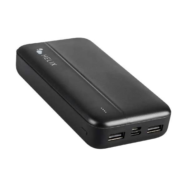 Helix 20,000 mAh Power Bank with USB-C and USB-A Ports 