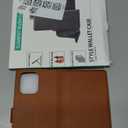 SUANPOT Compatible with Moto G 5G 2025/Moto G 5G 2026/Play 2026 Wallet case with RFID Blocking Credit Card Holder,Flip Book PU Protective Cover Women Men for Moto G 5G 2025 Phone case Light Brown