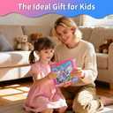 Puzzles for Girls 3-5 Princess Themes(Castle/Ball/Elf, 3 * 20PCS) Puzzle Magnetic Puzzles for Girl 4-6 Travel Activities for Kids, Birthday Presents for Girls 3 4 5 6 Years Old