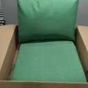 ARDEN Outdoor Dining Chair Cushion, 21 x 21, Rain-Proof, Fade Resistant 21 x 21, Moss Green Leala