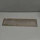 HVAC Premium 12" x 2" Toe Space Grille - HVAC Vent Cover [Outer Dimensions: 13.5 X 3.5] - Brown