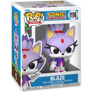 Funko Pop! Games: Sonic The Hedgehog - Blaze - Blaze The Cat - Collectable Vinyl Figure - Gift Idea - Official Merchandise - Toys for Kids & Adults - Video Games Fans