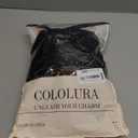 Cololura Women Sexy Elegant Sequin Short Sleeve Party Bodycon Maxi Dress Cocktail Evening Gown Formal Dresses Black-Gold, 2XL