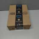 RONXS LED Window Candles With Timer, Flickering Flameless Taper Candles With Remote, Battery Operated, Indoor Christmas Decorations (6 Pcs Gold)